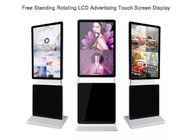 1080P Free Standing HD Interactive Lcd Touch Screen Kiosk Android System 8ms Response Time